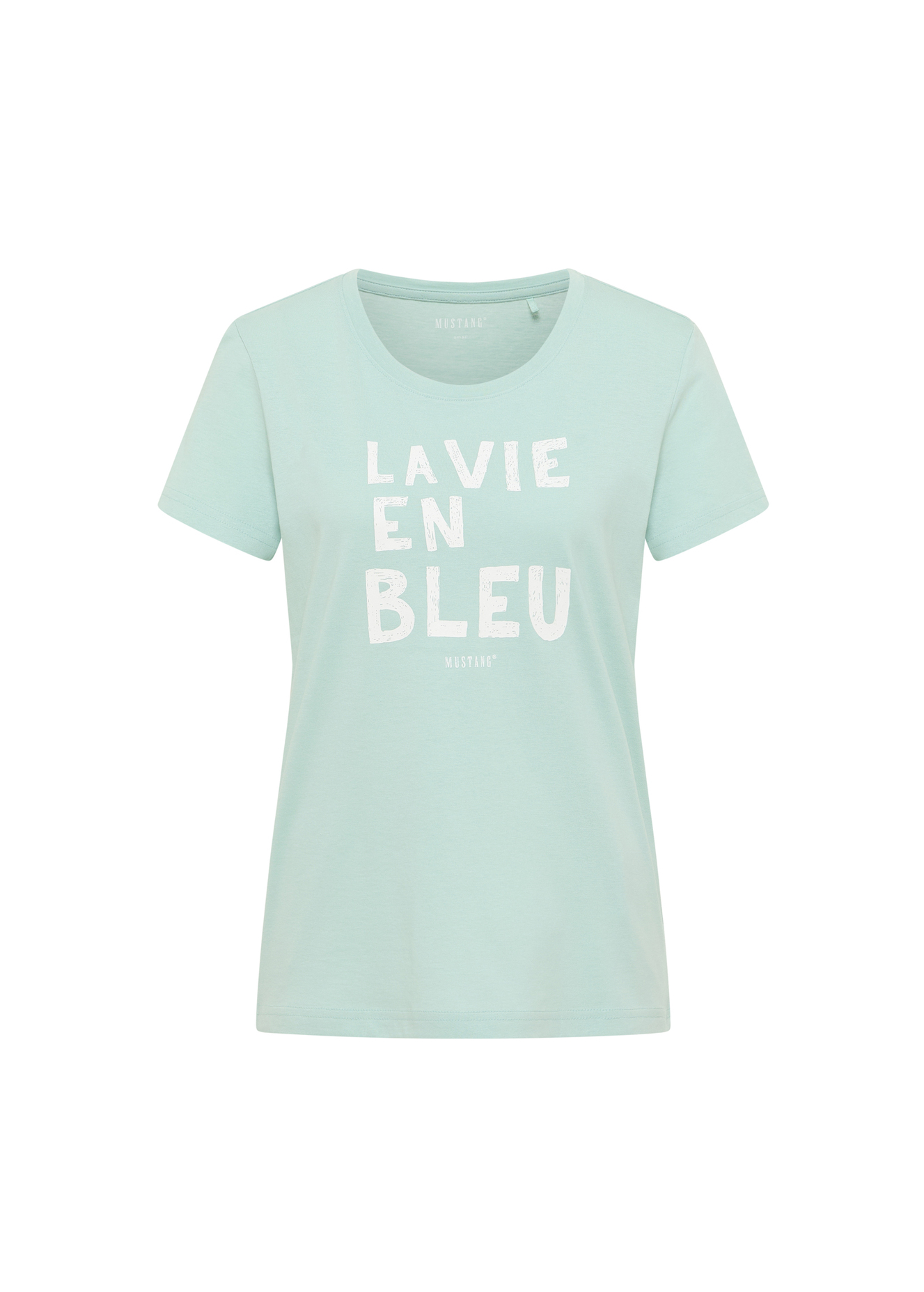 Damski T Shirt Mustang Alma Blue Haze - 1016518-5069