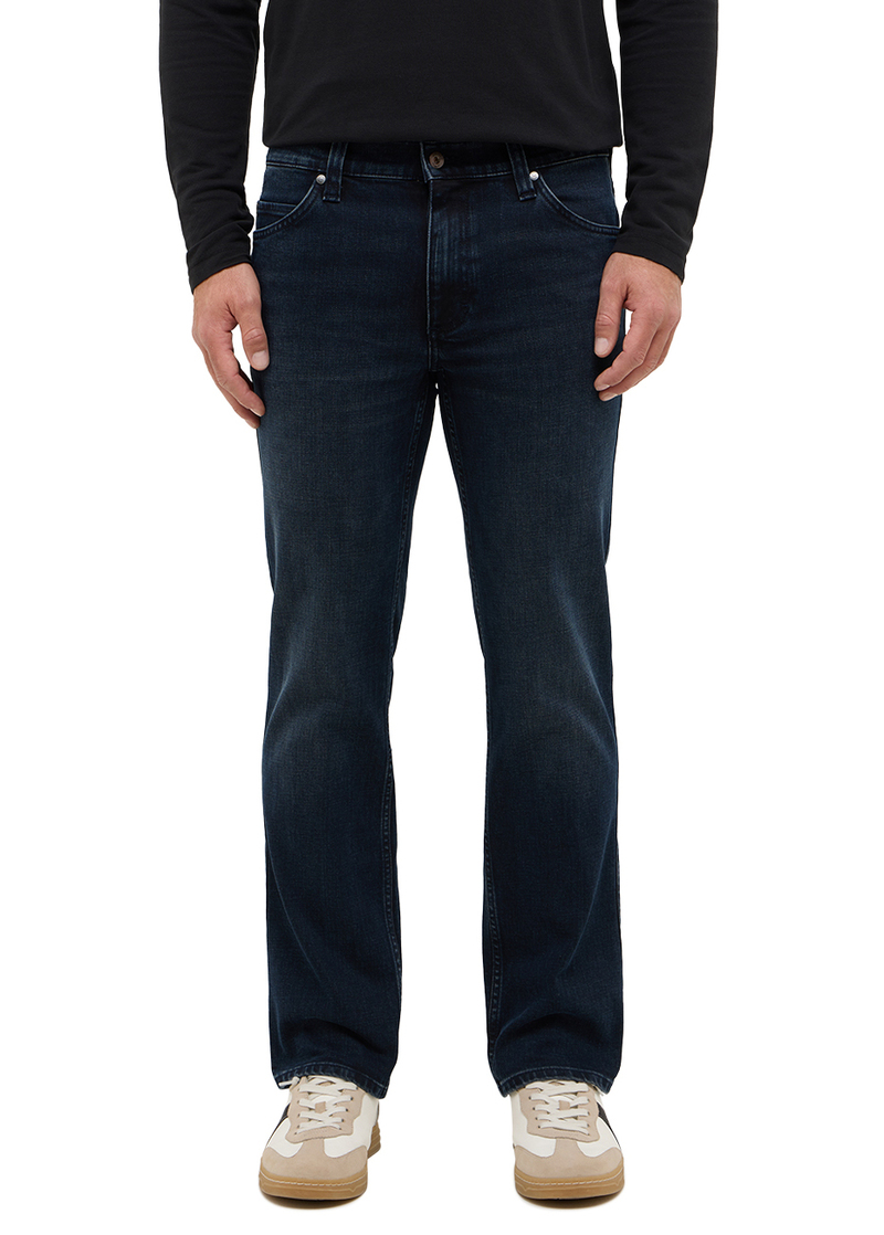 Meskie Spodnie Dzinsowe Mustang Tramper Straight Denim Blue - 1016811-5000-801