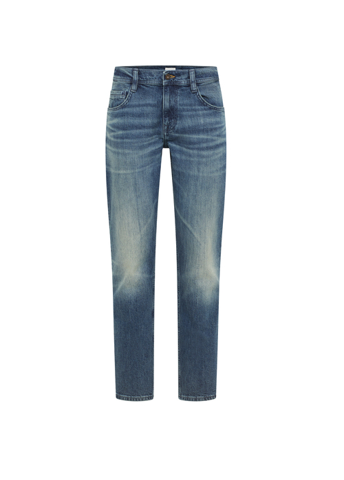 Meskie Spodnie Dzinsowe Mustang Style Denver Straight Denim Blue - 1016817-5000-673