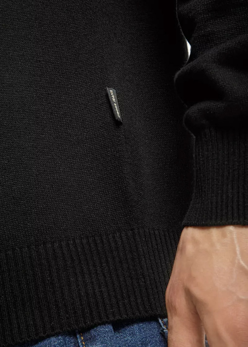 Meski Sweter Czarny Sweterek Cross Jeans - 34228-020