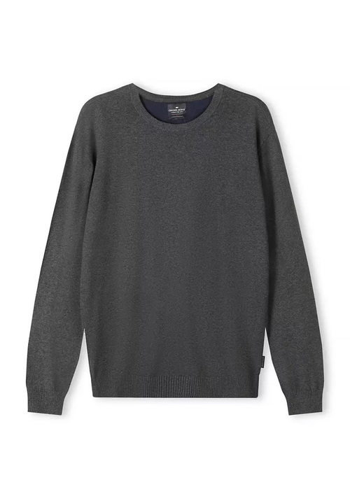 Meski Sweter Szary Mski Sweterek Cross Jeans - 34228-021