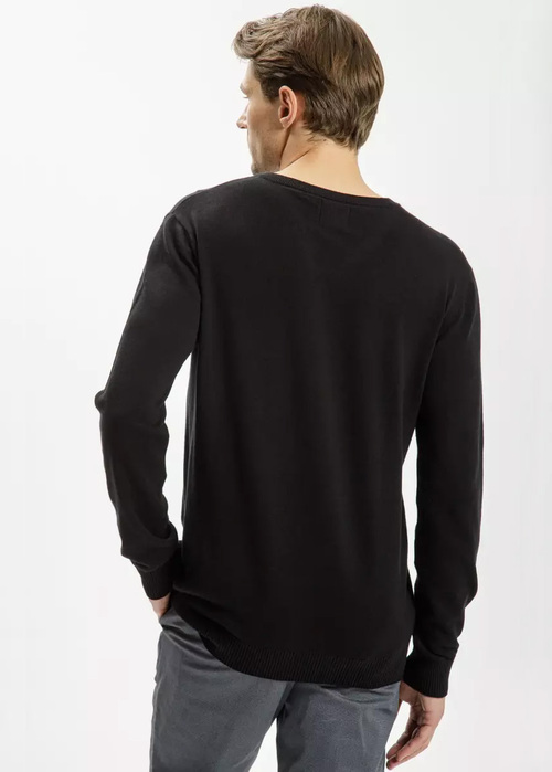 Meski Sweter Czarny Sweterek Cross Jeans - 34229-020