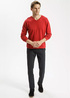 Meski Sweter Cross Jeans Knitwear Dried Tomato - 34229-529