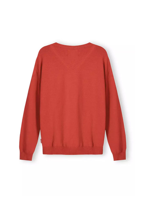 Meski Sweter Cross Jeans Knitwear Dried Tomato - 34229-529