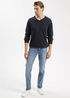 Meski Sweter Granatowy Sweter Cross Jeans - 34229-001