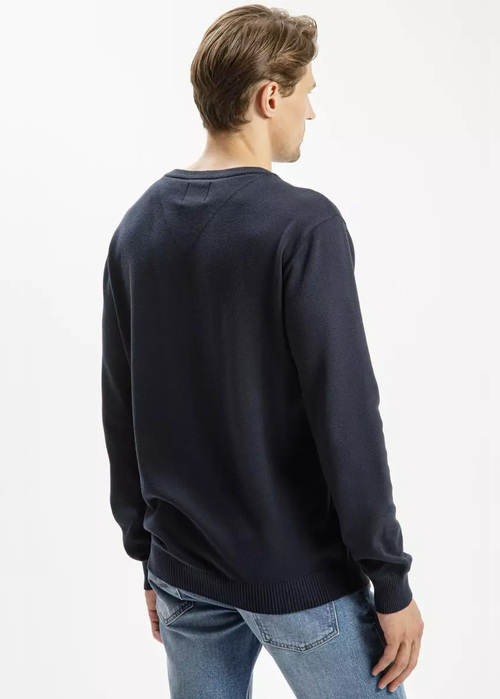Granatowy Sweter Cross Jeans - 34229-001