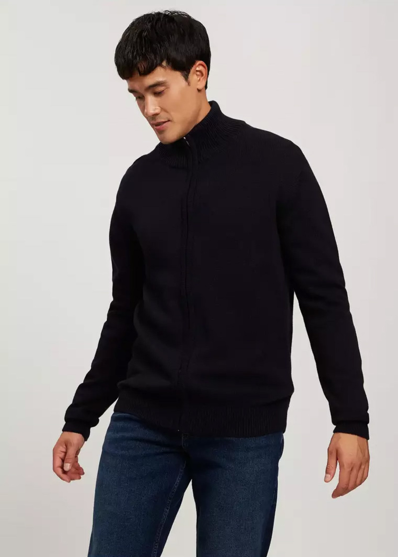 Granatowy Sweter Mski Cross Jeans - 34254-001