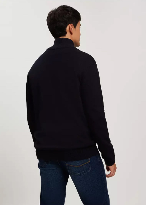 Meski Sweter Granatowy Sweter Mski Cross Jeans - 34254-001