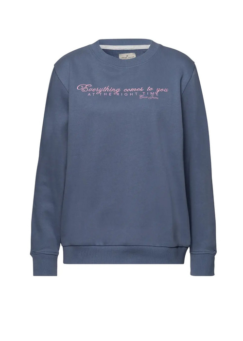 Bluza Damska Niebieska Damska Bluza Cross Jeans - 65466-014