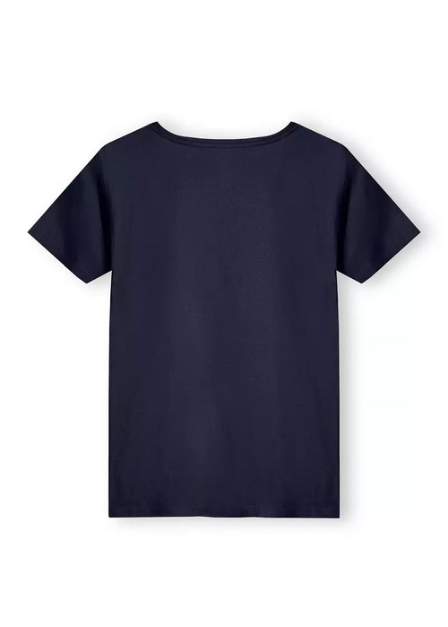 Meski T Shirt Granatowy Podkoszulek Cross Jeans - 15250-001