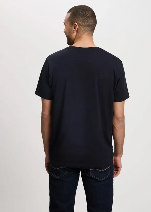 Meski T Shirt Granatowy Podkoszulek Cross Jeans - 16119-310