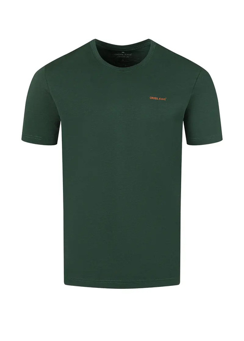 Meski T Shirt Zielony Mski Podkoszulek Cross Jeans - 16134-027