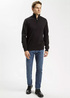 Czarny Sweter Cross Jeans - 34244-020 Czarny Sweter Cross Jeans - 34244-020