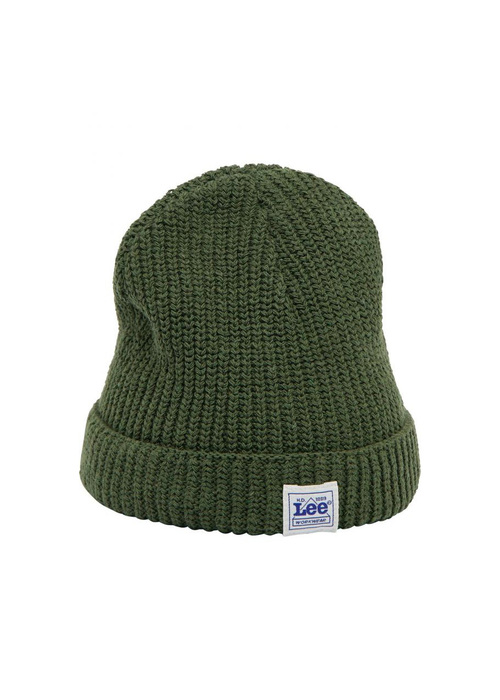 Meska Czapka Zimowa Lee Workwear Beanie Olive Green - LP7547A61