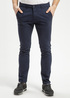 Granatowe Chinosy Cross Jeans - E-120-046 Granatowe Chinosy Cross Jeans - E-120-046