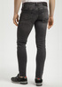 Meskie Spodnie Dzinsowe Czarne Dinsy Slim Cross Jeans Blake - E-185-174
