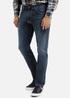 Meskie Spodnie Dzinsowe Cross Jeans Trammer Slim Fit Dark Blue 127 - E-169-127