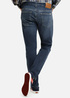Meskie Spodnie Dzinsowe Cross Jeans Trammer Slim Fit Dark Blue 127 - E-169-127