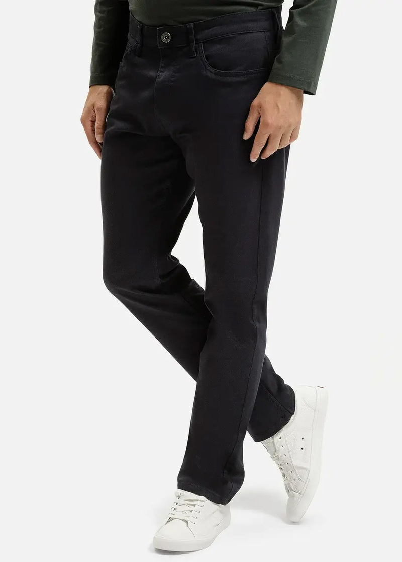 Meskie Spodnie Dzinsowe Granatowe Dinsy Greg Cross Jeans - C-132-159