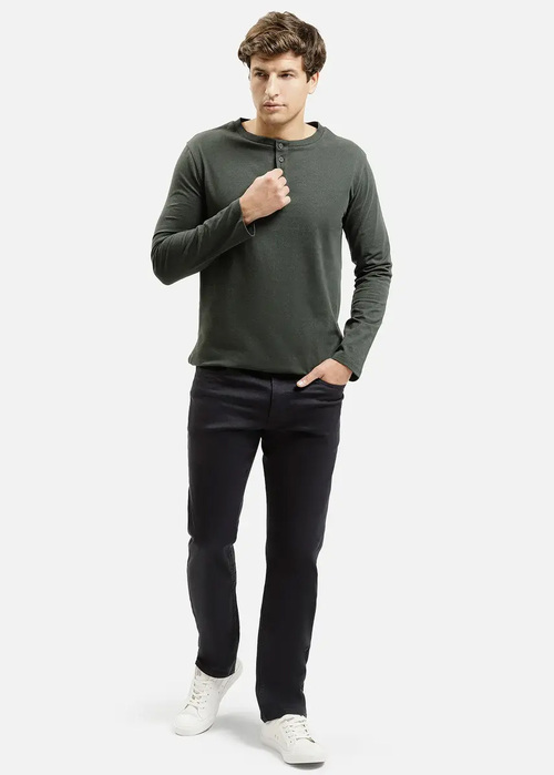 Meskie Spodnie Dzinsowe Granatowe Dinsy Greg Cross Jeans - C-132-159