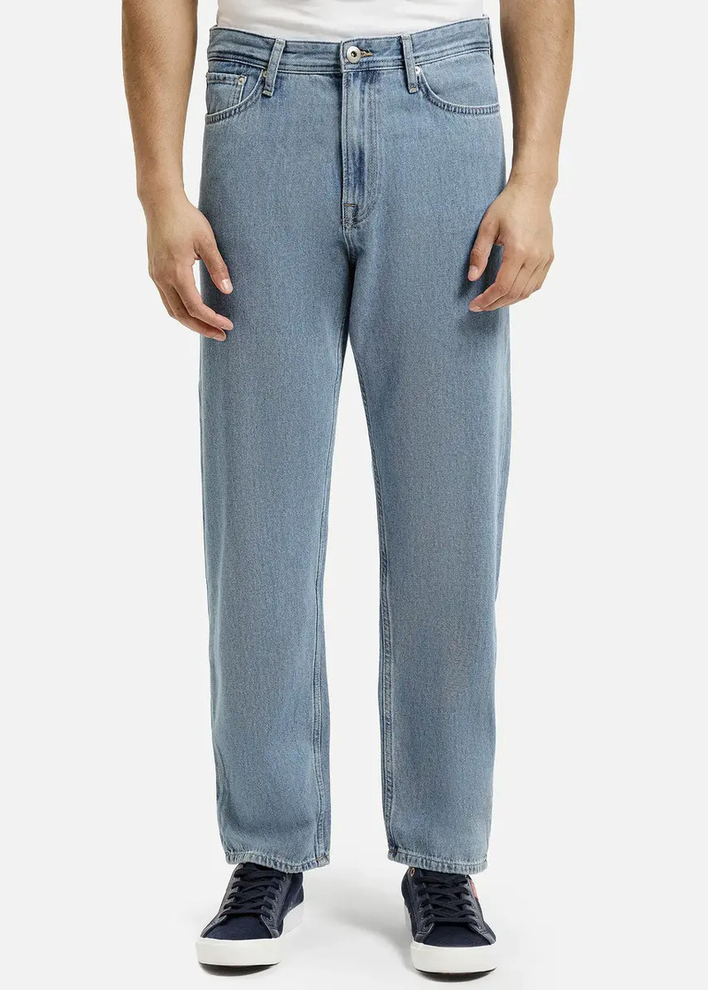 Meskie Spodnie Dzinsowe Jasnoniebieskie Dinsy Baggy Cross Jeans - E-187-008