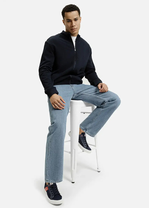 Jasnoniebieskie Dinsy Baggy Cross Jeans - E-187-008