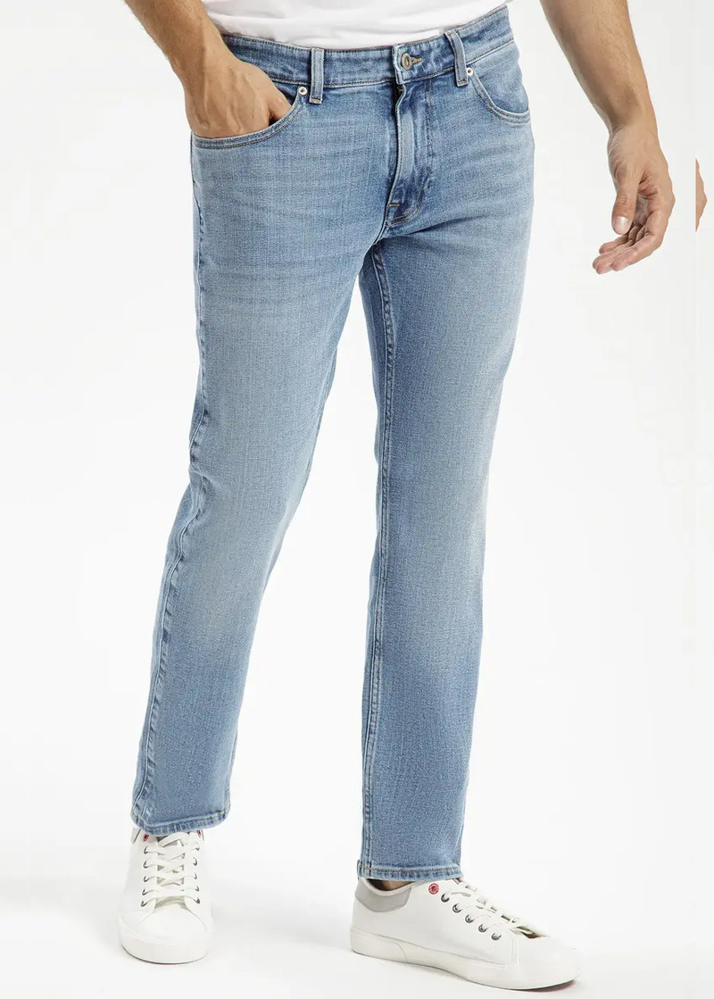 Niebieskie Dzinsy Cross Jeans Greg - C-132-086