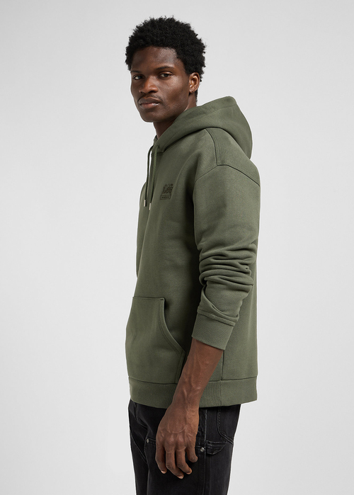 Meska Bluza Lee Workwear Hoodie Oak Moss - 112372358