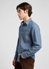 Meska Koszula Materialowe Lee Patch Shirt Rinse - 112370569
