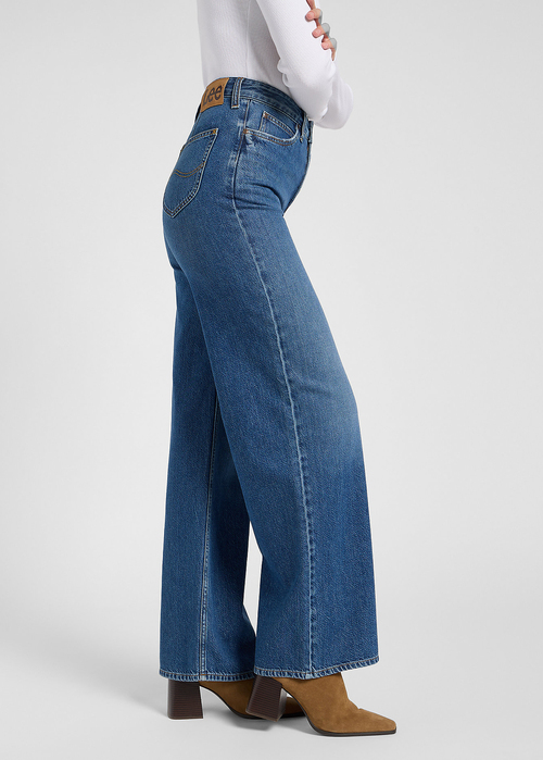 Damskie Spodnie Dzinsowe Lee Stella Ink Pool - 112370893