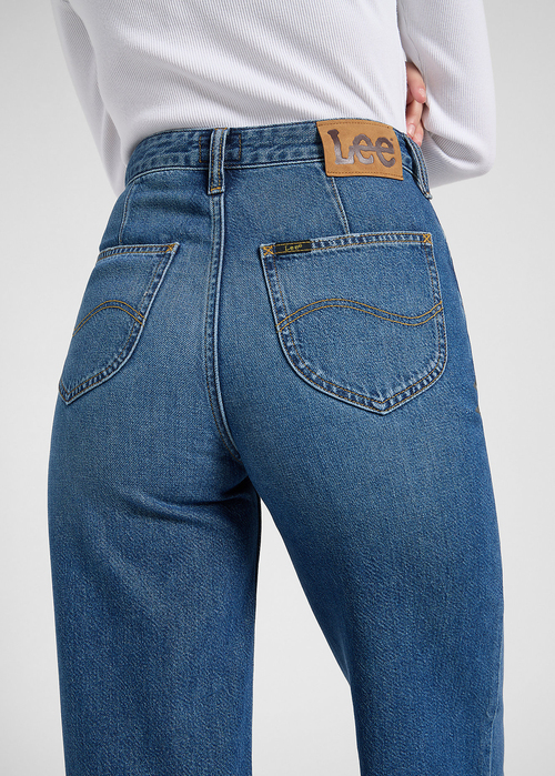 Damskie Spodnie Dzinsowe Lee Stella Ink Pool - 112370893