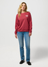Bluza Damska Wrangler Regular Sweatshirt Earth Red - 112370773