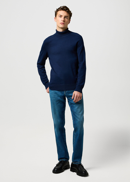 Golf Wrangler Turtleneck Navy - 112371533