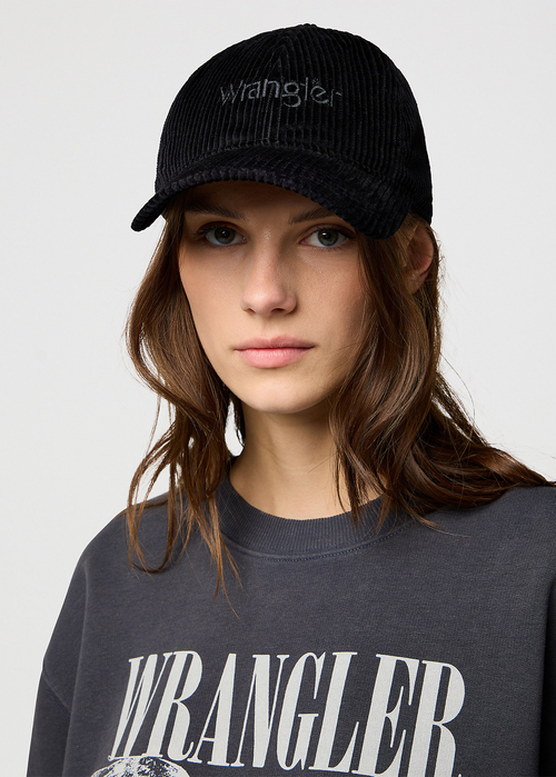 Wrangler Courdoy Cap - Black 112372374