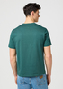 Meski T Shirt Wrangler Regular Sign Off Tee Bistro Green - 112371479
