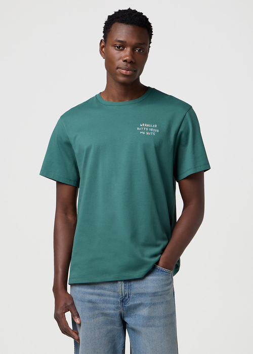 Wrangler Embroidery Tee - Wrangler butts drive me nuts 112371491