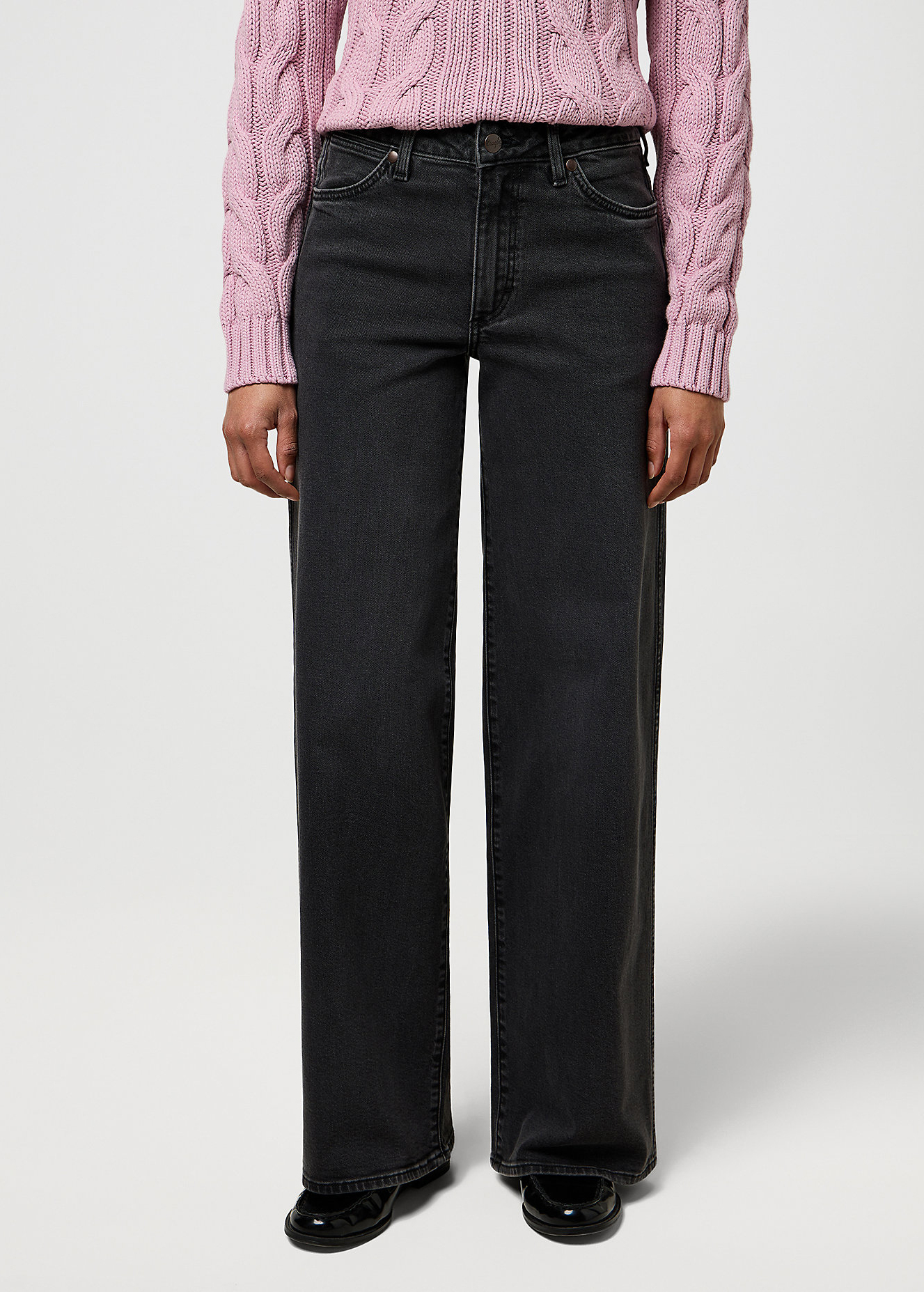 Damskie Spodnie Dzinsowe Wrangler World Wide Streak - 112373020