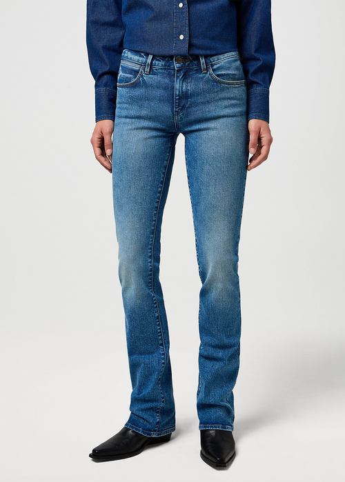 Wrangler Bootcut - Rustler Wash 112373180