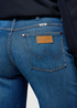 Damskie Spodnie Dzinsowe Wrangler World Wide Mid Stone - 112373000