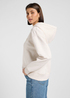 Bluza Damska Lee Relaxed Essemtiale Hoodie Ecru Heather - 112371337