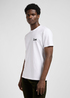 Meski T Shirt Lee Small Logo Tee Bright White - 112370503