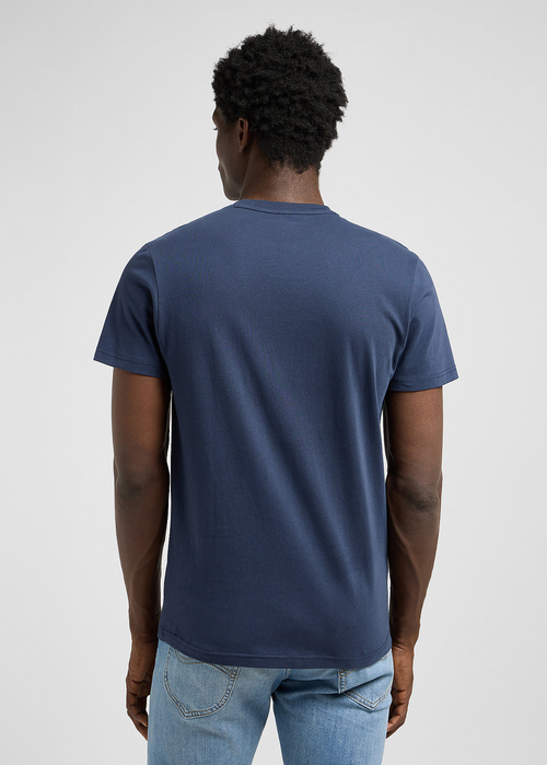 Meski T Shirt Lee Twin Pack Crew Tees Jade Forest Mood Indigo - 112372361