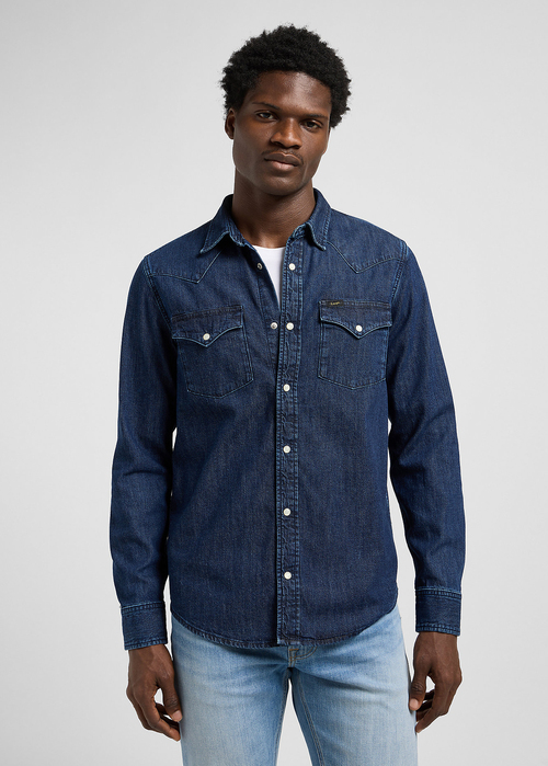 Lee Regular Western Shirt - Rinse 112370561