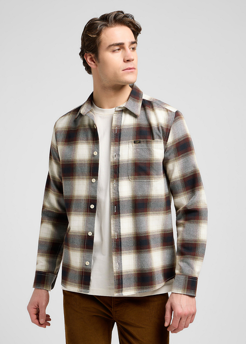 Lee Leesure Shirt - Brentwood Plaid Check 112370704
