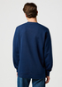 Meska Bluza Wrangler Regular Americana Crew Navy - 112371678