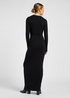 Sukienka Lee Crew Neck Maxi Dress Unionall Black - 112371664