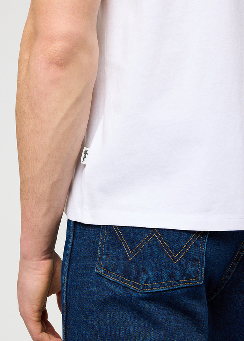 Meski T Shirt Wrangler 3pack Regular Tees White - 112371480