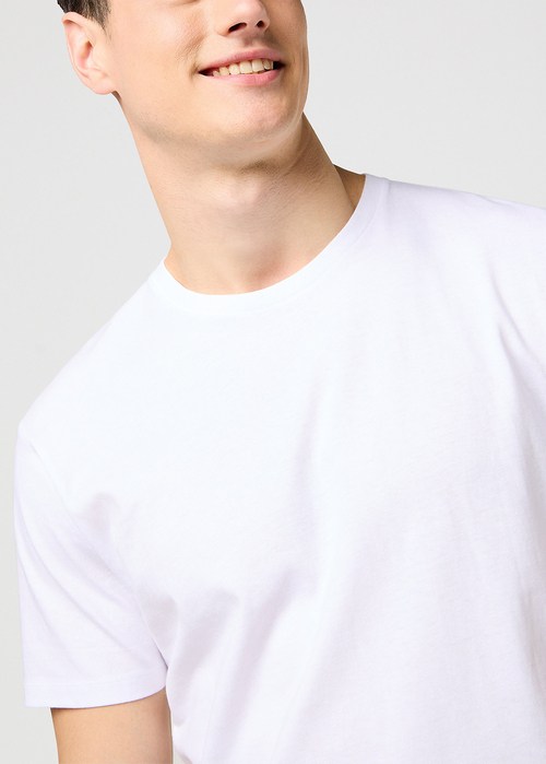 Meski T Shirt Wrangler 3pack Regular Tees White Navy Black - 112371481