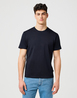 Meski T Shirt Wrangler 3pack Regular Tees White Navy Black - 112371481