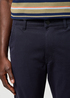 Meskie Spodnie Materialowe Wrangler Chino Dark Navy - 112371030